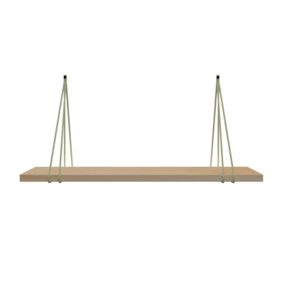 Leren split-plankdragers