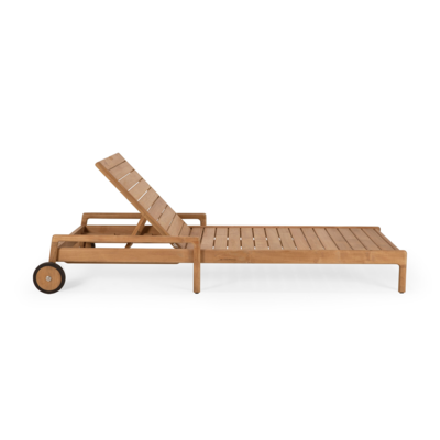 Ethnicraft - Outdoor - Teak Jack adjustable lounger