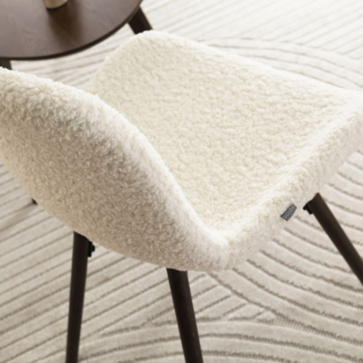 Eetkamerstoel Nena-Fé walnoot houten onderstel