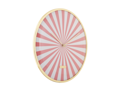 Wandklok Candy Swirl Dome