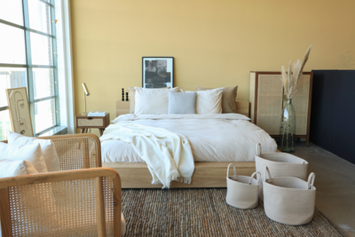 Dekbedovertrek Cotton Satin almond