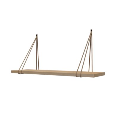 Leren split-plankdragers