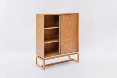 Wandkast Scandinavisch Midcentury hout