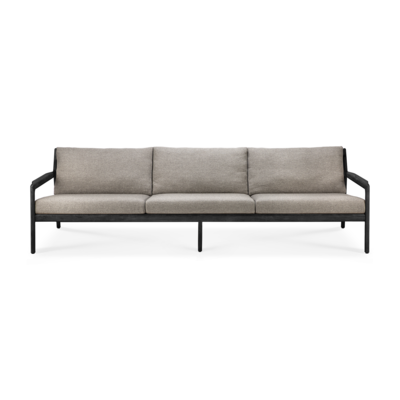 Ethnicraft - Outdoor - Teak Jack sofa 265cm - zwart