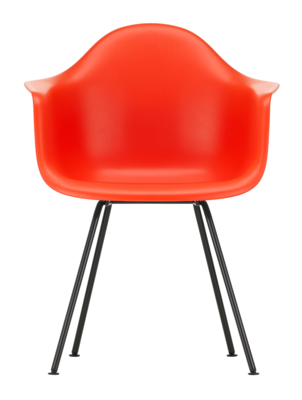 Vitra stoel Eames DAX Basic Dark onderstel