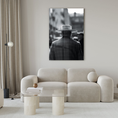 Walljar acryglas schilderij - Classy Men
