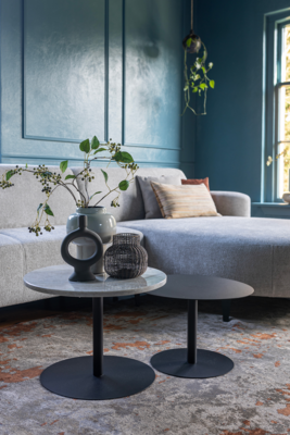 JaxxChoice hoekbank Loren lichtgrijs