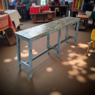 wandtafel blauw uniek