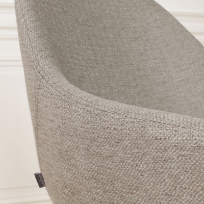 Barkruk Nino-Mae zwart onderstel - 65 cm