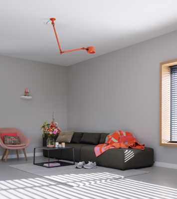 Tonone plafondlamp Bolt 2 arms Sidefit