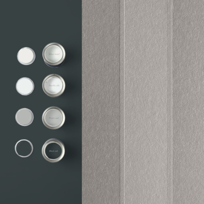 Graham &amp; Brown  vliesbehang  Baroque Bead Stripe Platinum