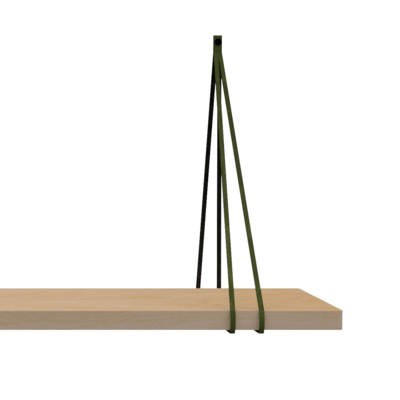 Leren split-plankdragers