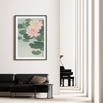 Poster Ohara Koson - Water Lily 