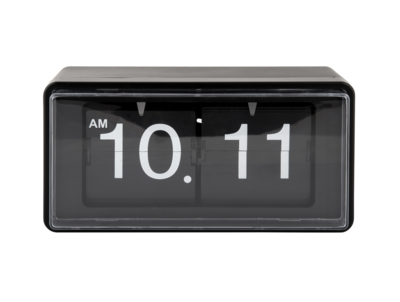 Wandklok Retro Boxed Flip