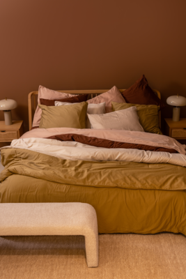 DBO Cotton Satin Dark Brown