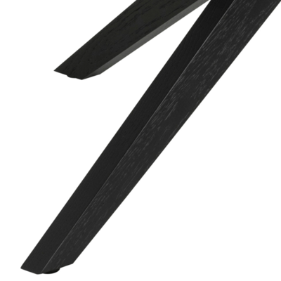 Glasgow Salontafel - Ø80 cm - Zwart