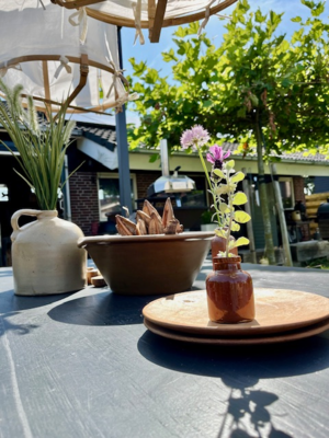 Hanglamp katoen bamboo XL