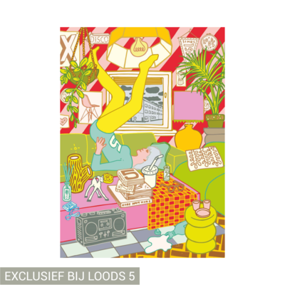 Studio Boot poster Loods of Living | Exclusief bij Loods 5