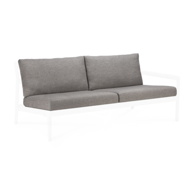 Ethnicraft - Outdoor - Teak Jack sofa 180cm - zwart