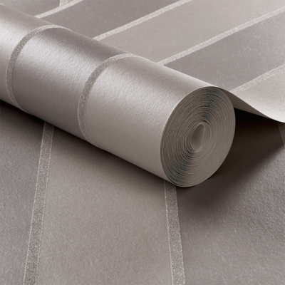 Graham &amp; Brown  vliesbehang  Baroque Bead Stripe Platinum