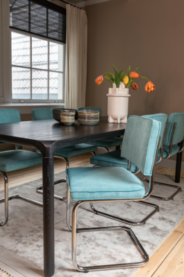 Zuiver Ridge Rib Eetkamerstoel - Set van 2