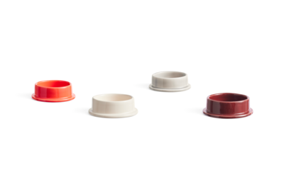 HAY kaarsenhouder Column Small -  Warm Red