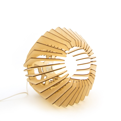 Original houten lampenkap