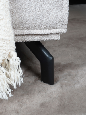 Hoekbank Ron Boucle Champagne 186