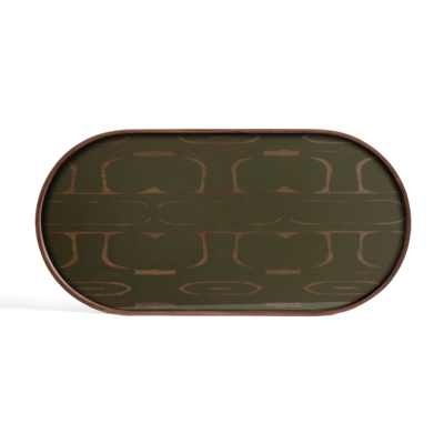 Second Nature glazen dienblad