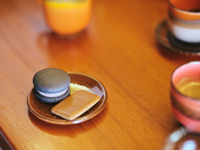 HKLiving 70's Ceramics Saucers Roasts - set van 4