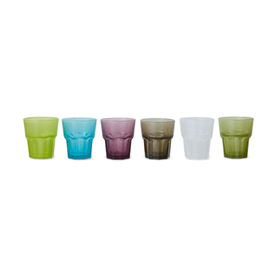 HKliving Mineral water glasses (set of 6)