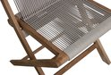 Klapstoel Teak Rope