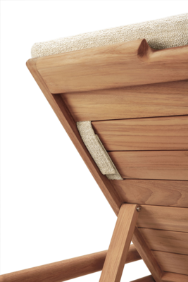 Ethnicraft - Outdoor - Teak Jack adjustable lounger