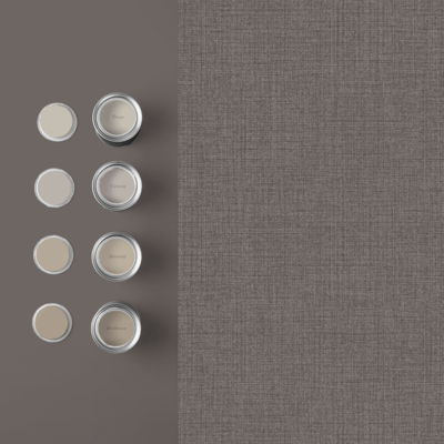 Graham &amp; Brown  vliesbehang  Linen Chocolate