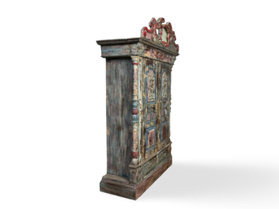 Kast 2 deur snijwerk uniek