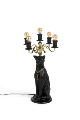 Bold Monkey vloerlamp Proudly Crowned Panther