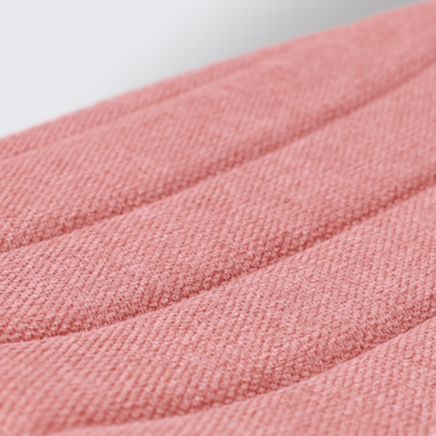 Nola-Liz zwart draaibare eetkamerstoel - Witte zitting met armleuningen (incl. zitkussen)