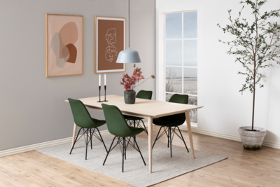 Lund Eetkamertafel - 200 x 100 cm - Licht Eiken