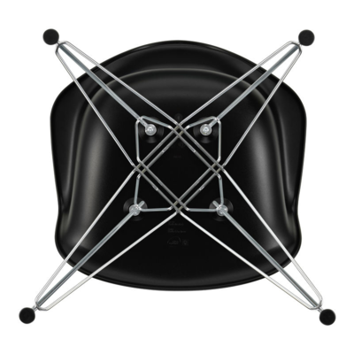 Vitra stoel Eames DAR RE chroom onderstel