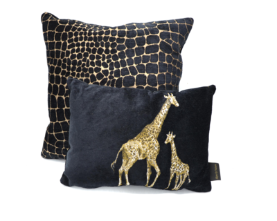 Kussen Krokodillenmotief