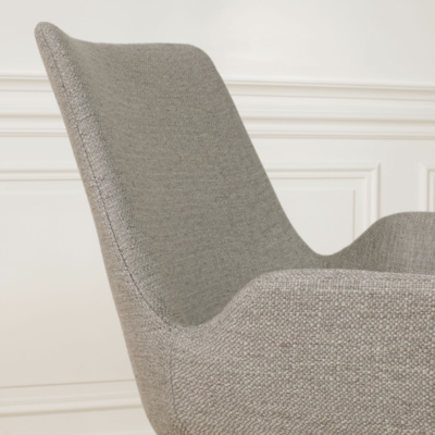 Bureaustoel Nout-Eef zwart onderstel