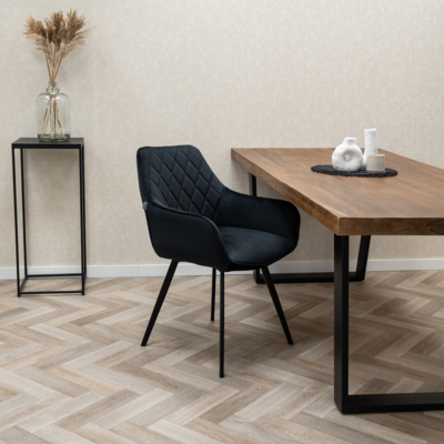 Kick eetkamerstoel Karl velvet