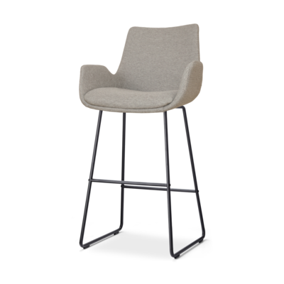 Barkruk Nino-Eef zwart onderstel