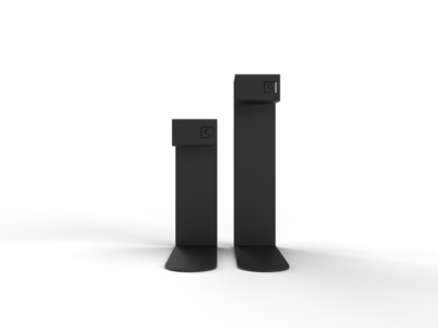 Steellish kandelaar Mino