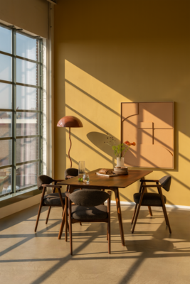 Eettafel Axel massief walnoot