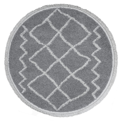Vloerkleed Marrakesh Grey Rond