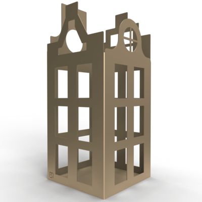 Grachtenpand Windlicht | Vaas XXL