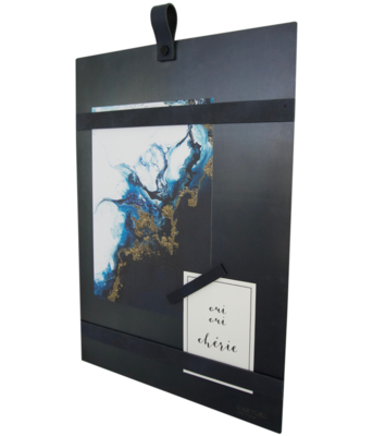 Magneetbord met magneetstrips