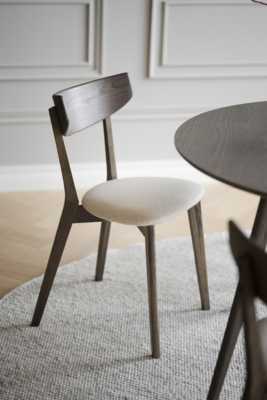 Eetkamerstoel eikenhouten Ami