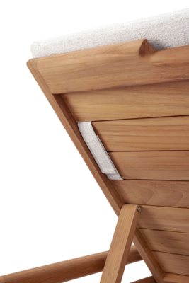 Ethnicraft - Outdoor - Teak Jack adjustable lounger